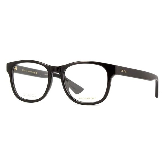 NWT GUCCI EYEGLASSES MEN BLACK EYEWEAR GUCCI - Picture 1 of 3